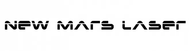 New Mars Laser  नि: शुल्क फ़ॉन्ट्स डाउनलोड