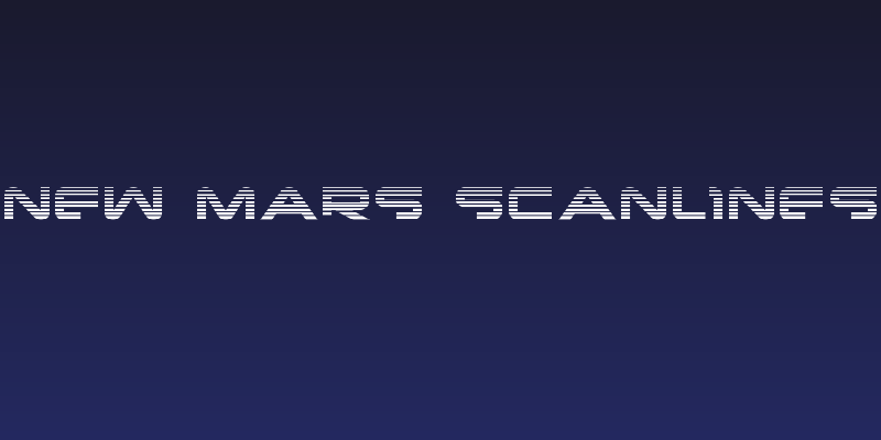 New Mars Scanlines Social Header