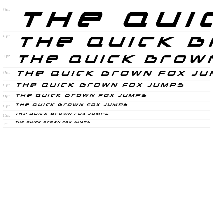 New Mars Title Italic Waterfall