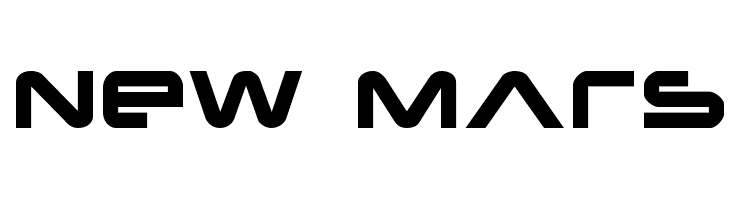 New Mars  font caratteri gratis