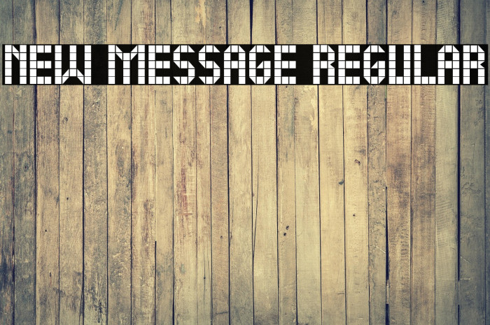 New Message Regular Example 1