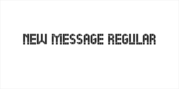New Message Regular Logo