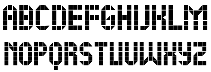 New Message Regular Font LOWERCASE