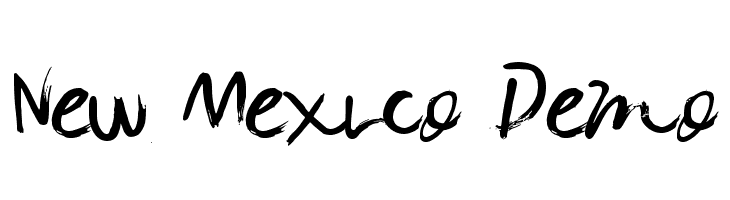 New Mexico Demo  Frei Schriftart Herunterladen