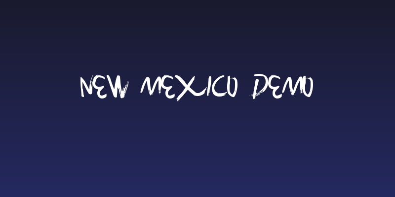 New Mexico Demo Social Header