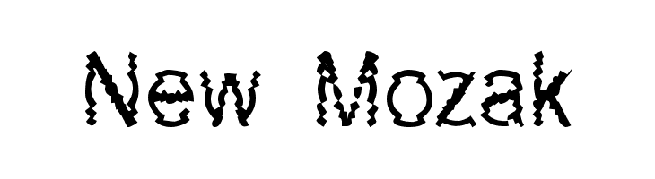 New Mozak  Frei Schriftart Herunterladen
