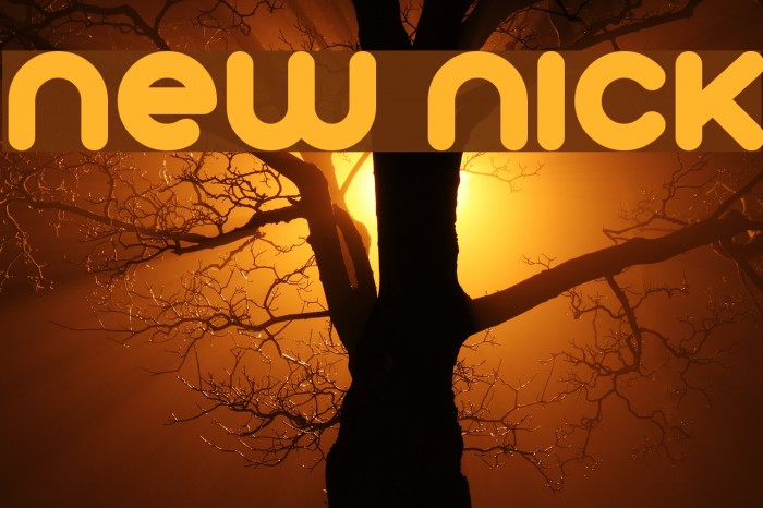 New Nick Font examples