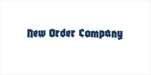 New Order Company Logo