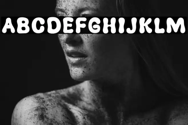 New Pizza Schriftart examples