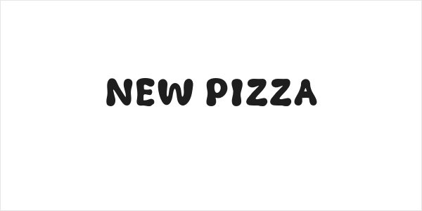 New Pizza Logo