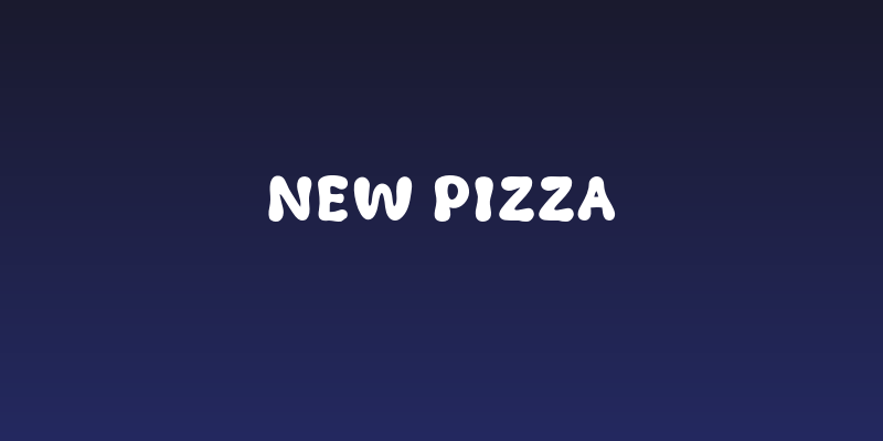 New Pizza Social Header