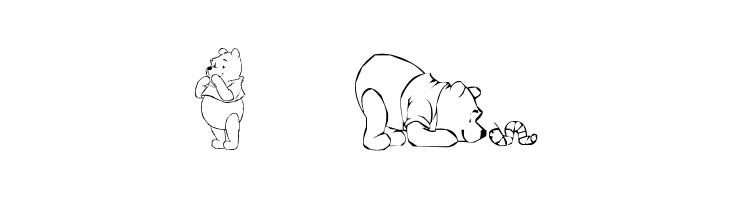 New Pooh  les polices de caractères gratuit tlcharger