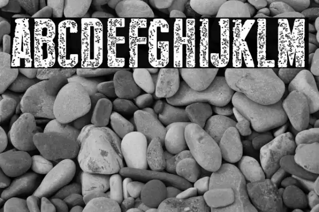 New Press Eroded Bold Font examples