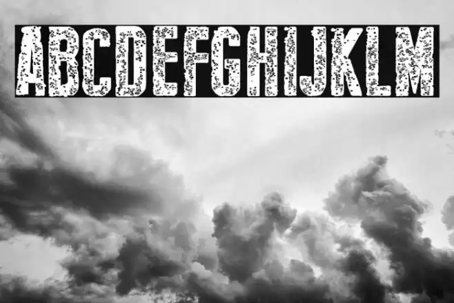 New Press Eroded Bold Font examples