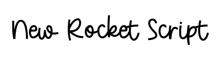New Rocket Script  Frei Schriftart Herunterladen