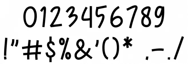 New Rocket Script Caratteri ALTRI CARATTERI