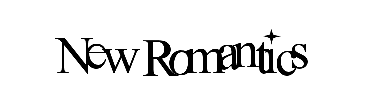 New Romantics Font