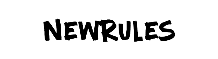New Rules  Fuentes Gratis Descargar