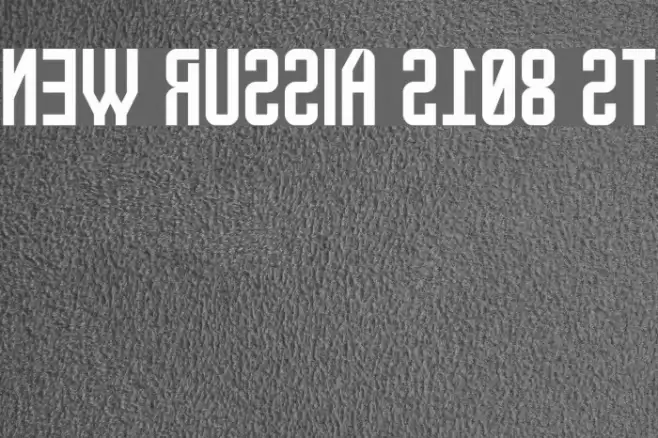 New Russia 2108 St Font examples