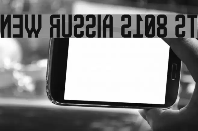 New Russia 2108 St Font examples