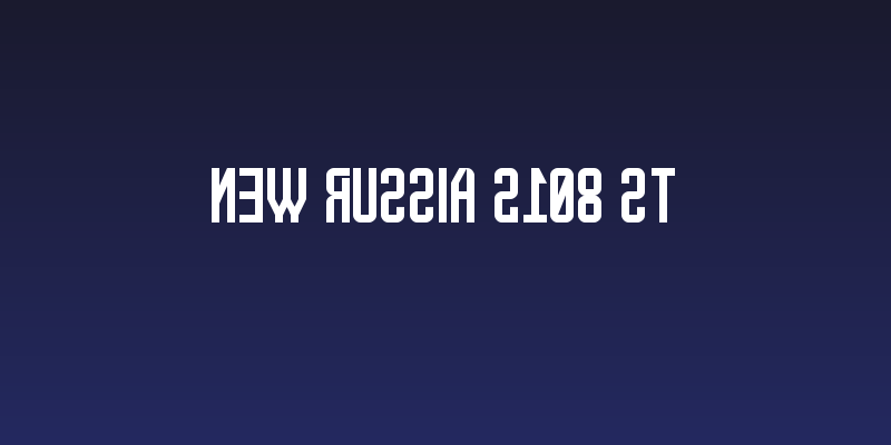 New Russia 2108 St Social Header