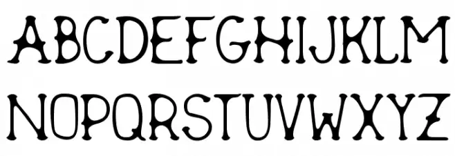 New Sailor Font Litere mari
