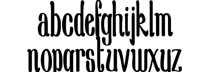 New School Class Med Font LOWERCASE
