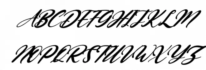 New Seaffon Italic Fuentes MAYÚSCULAS