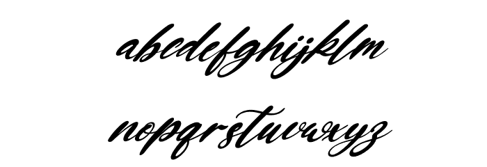 New Seaffon Italic Font LOWERCASE