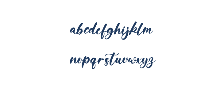 New Seaffon Lowercase