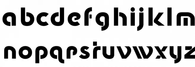 New Shape Bold Polices MINUSCULES