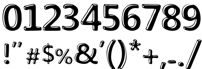 New Society Font OTHER CHARS