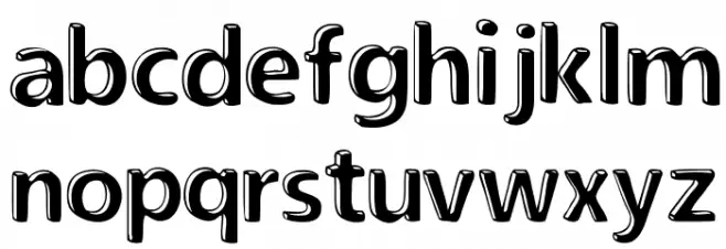 New Society 字体 小写