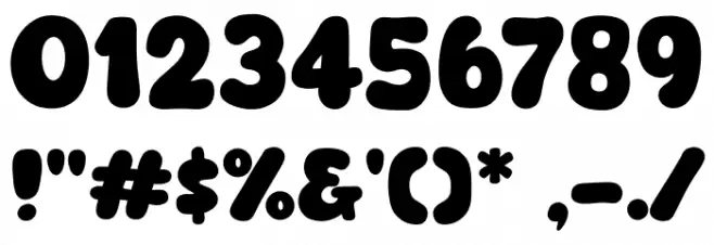 New Sosis Font OTHER CHARS