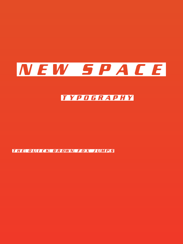 New Space Poster