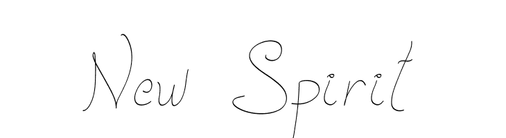 New Spirit  baixar fontes gratis