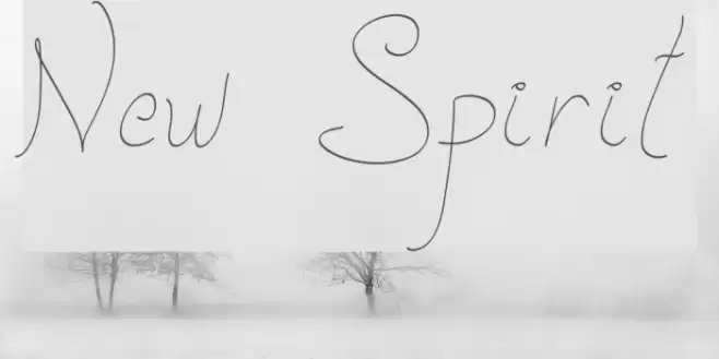 New Spirit Font examples