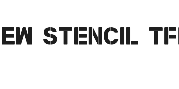 New Stencil tfb Logo