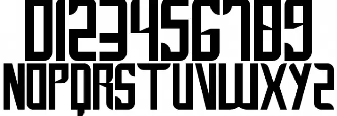 New SuperMan Font OTHER CHARS