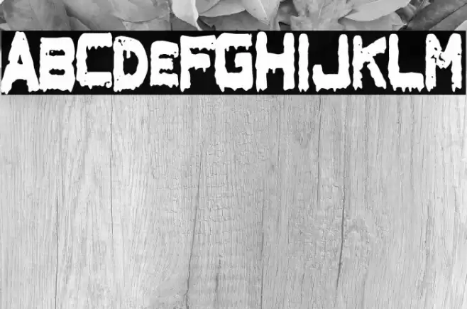 New Terror Font examples