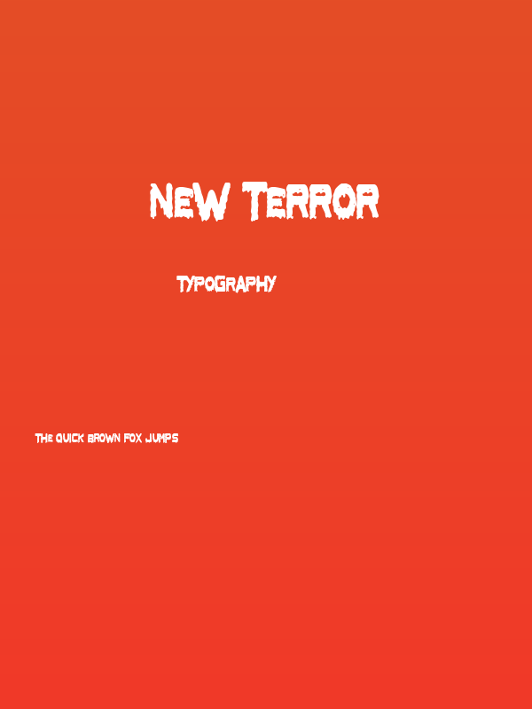 New Terror Poster