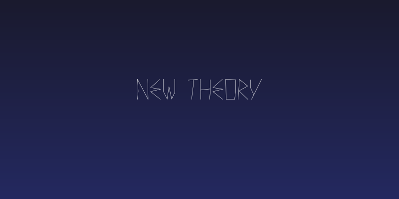 New Theory Social Header