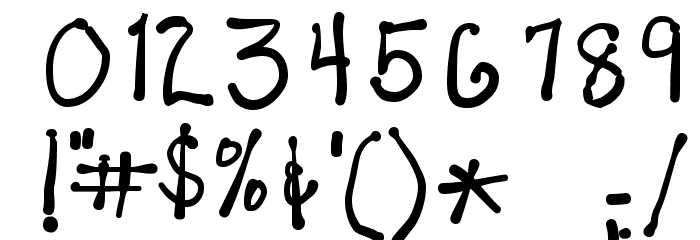 New Toy Font OTHER CHARS