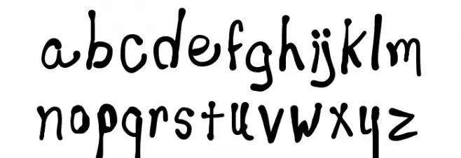 New Toy Font LOWERCASE
