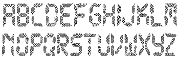 New Watch Font LOWERCASE