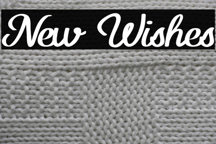 New Wishes Example 3