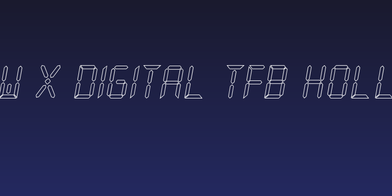 New X Digital tfb Hollow Social Header