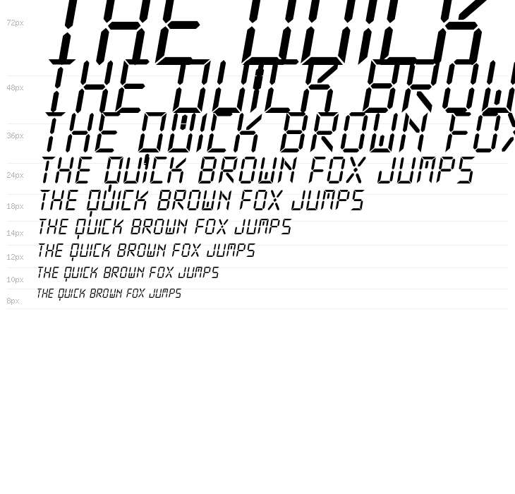 New X Digital tfb Waterfall