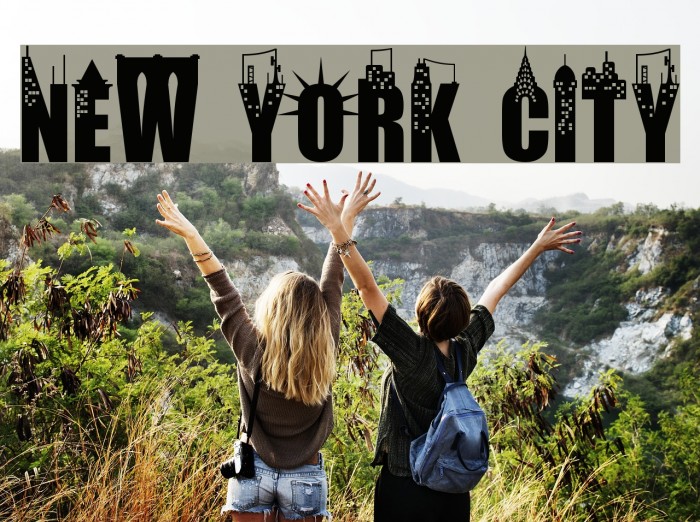 New York City Font examples