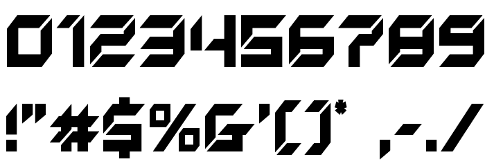 New York Escape Condensed Font OTHER CHARS